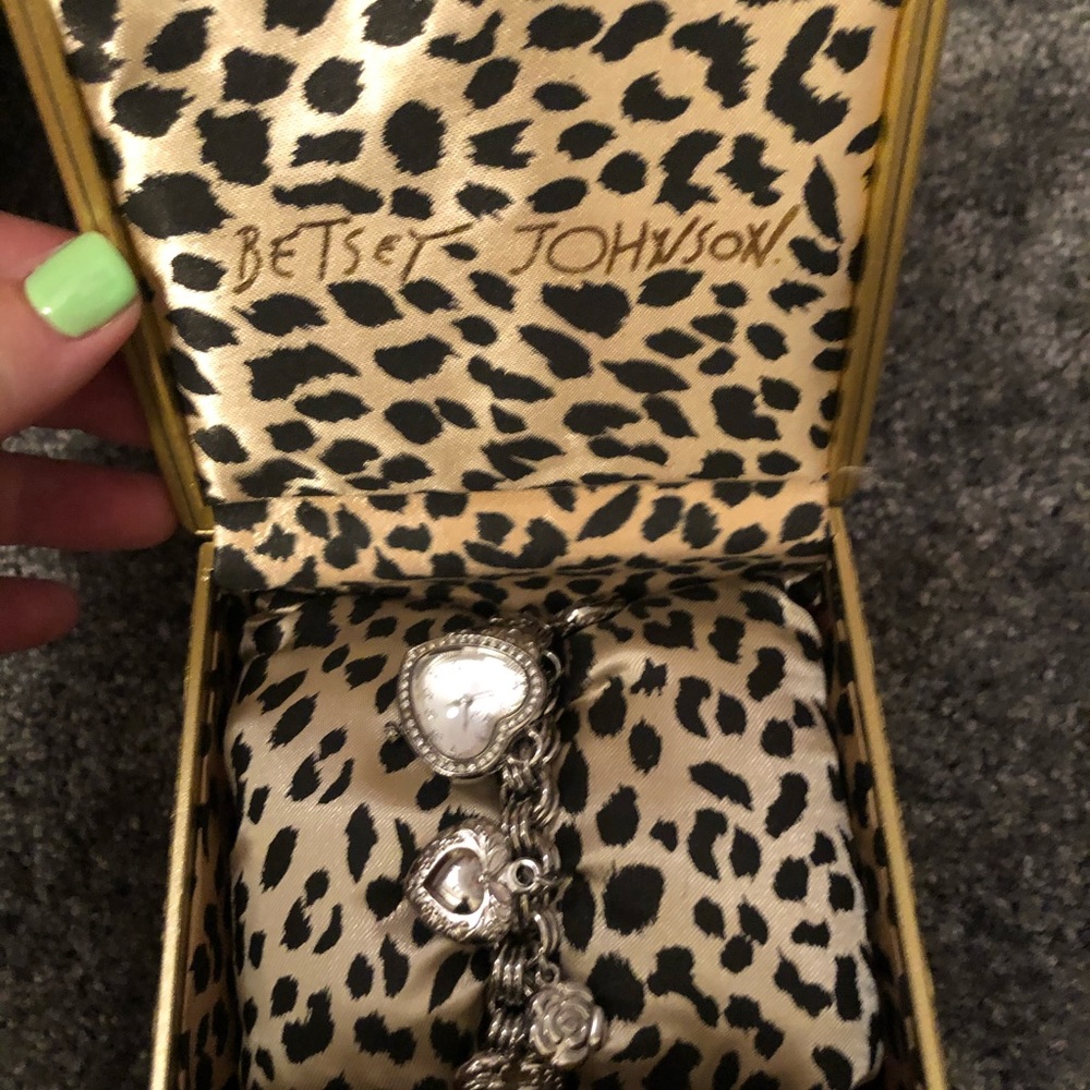 Betsey Johnson watch with box